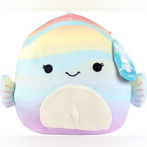 Canda the Rainbow Fish Squishmallow 7.5”